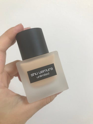 アンリミテッド ラスティング フルイド/shu uemura/リキッドファンデーションを使ったクチコミ（1枚目）