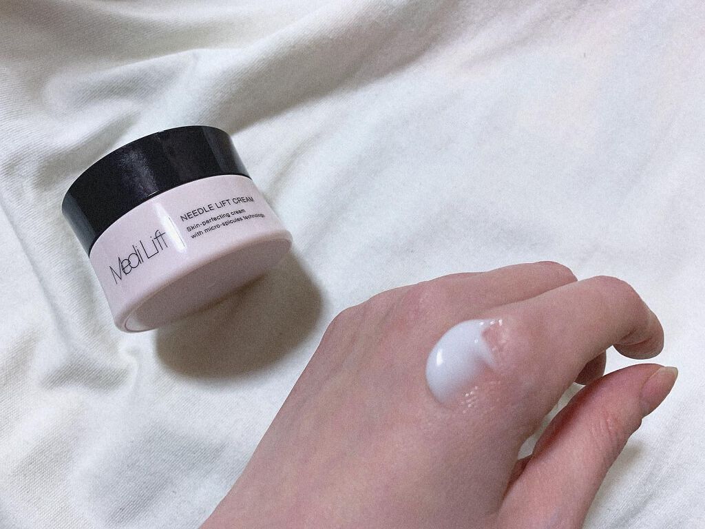 メディリフト ニードルリフトクリーム/YA-MAN TOKYO JAPAN/フェイスクリームを使ったクチコミ（2枚目）