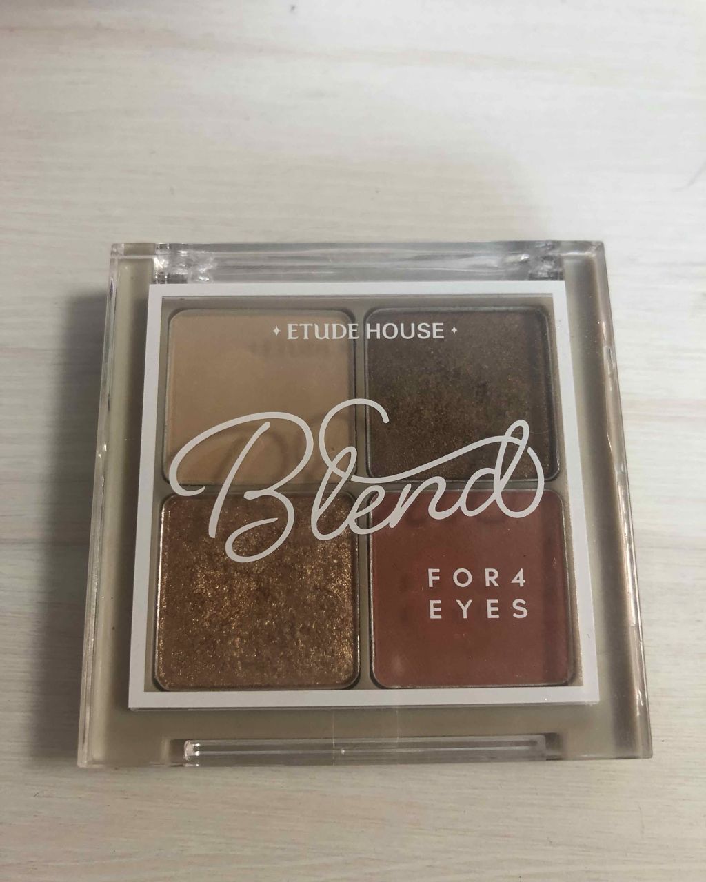 ブレンド フォー アイズ/ETUDE/アイシャドウパレットを使ったクチコミ（1枚目）