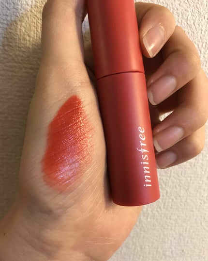 ビビッドコットン インクティント/innisfree/口紅を使ったクチコミ(1枚目)