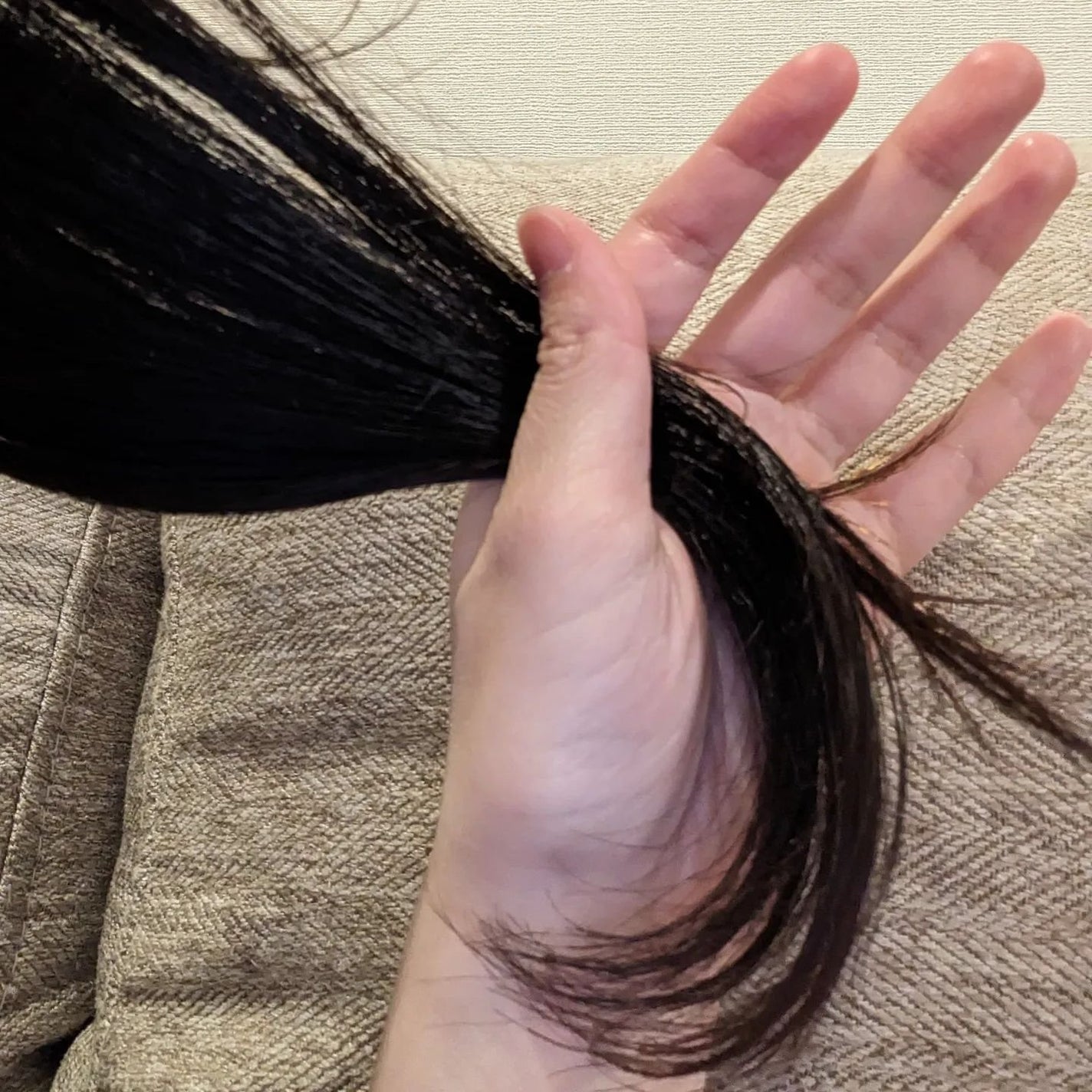 ツヤ髪オイル/ネイチャーディープ /ヘアオイルを使ったクチコミ(3枚目)