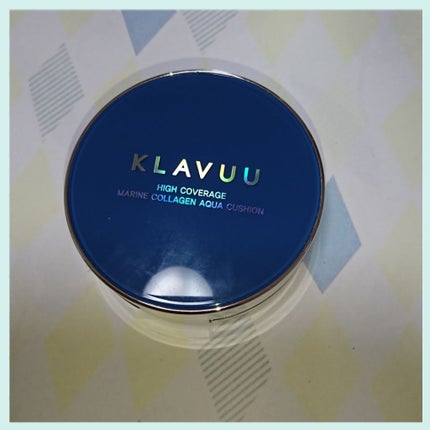 ブルーパールマリンコラーゲンアクアクッション/KLAVUU/クッションファンデーションを使ったクチコミ(1枚目)