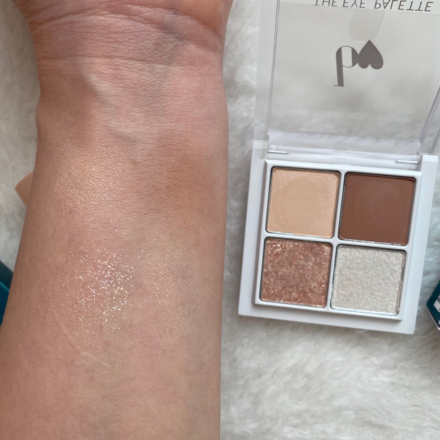 THE アイパレR/b idol/アイシャドウパレットを使ったクチコミ(4枚目)