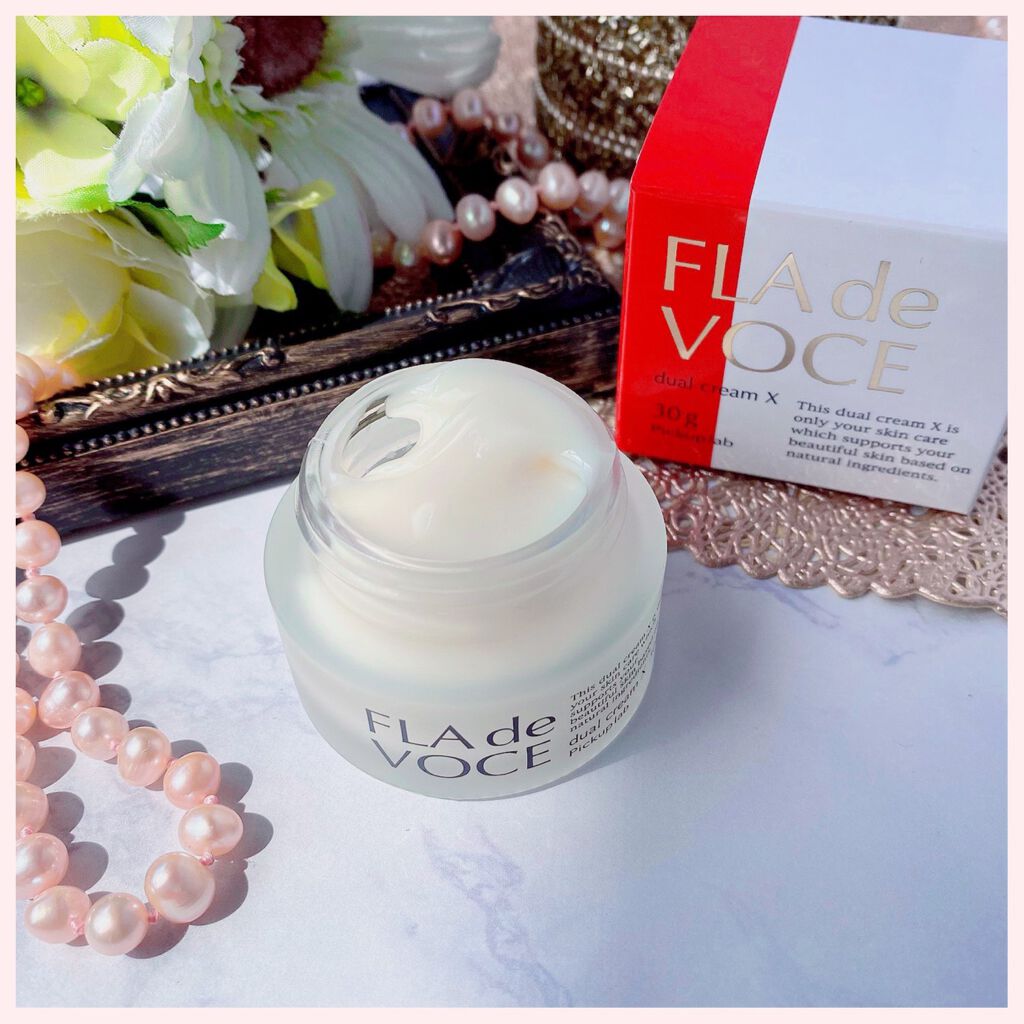 デュアル クリーム X/FLA de VOCE/フェイスクリームを使ったクチコミ（2枚目）