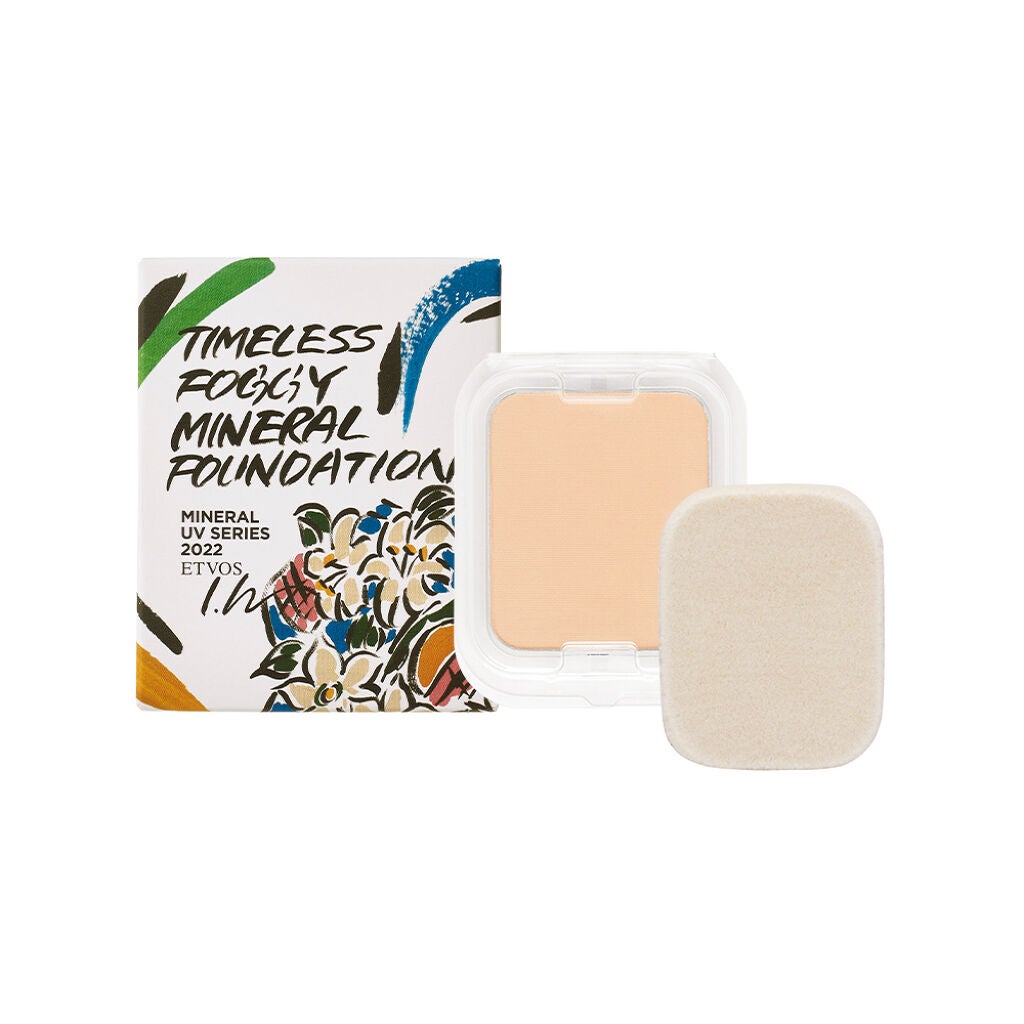 タイムレスフォギーミネラルファンデーション-ETVOS×LEE IZUMIDA限定デザイン- 03N