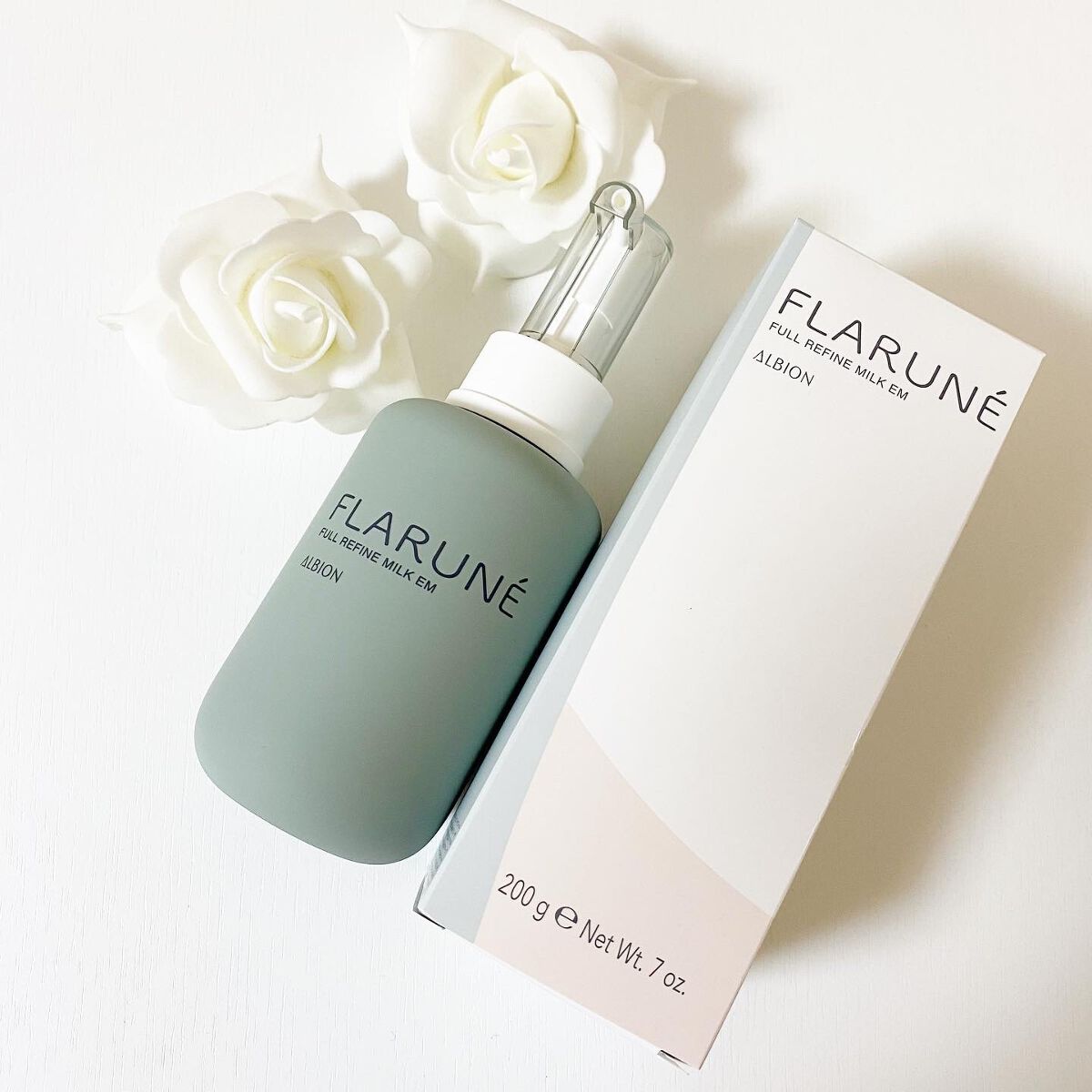 フラルネ フルリファイン ミルク EM/ALBION/乳液を使ったクチコミ（1枚目）
