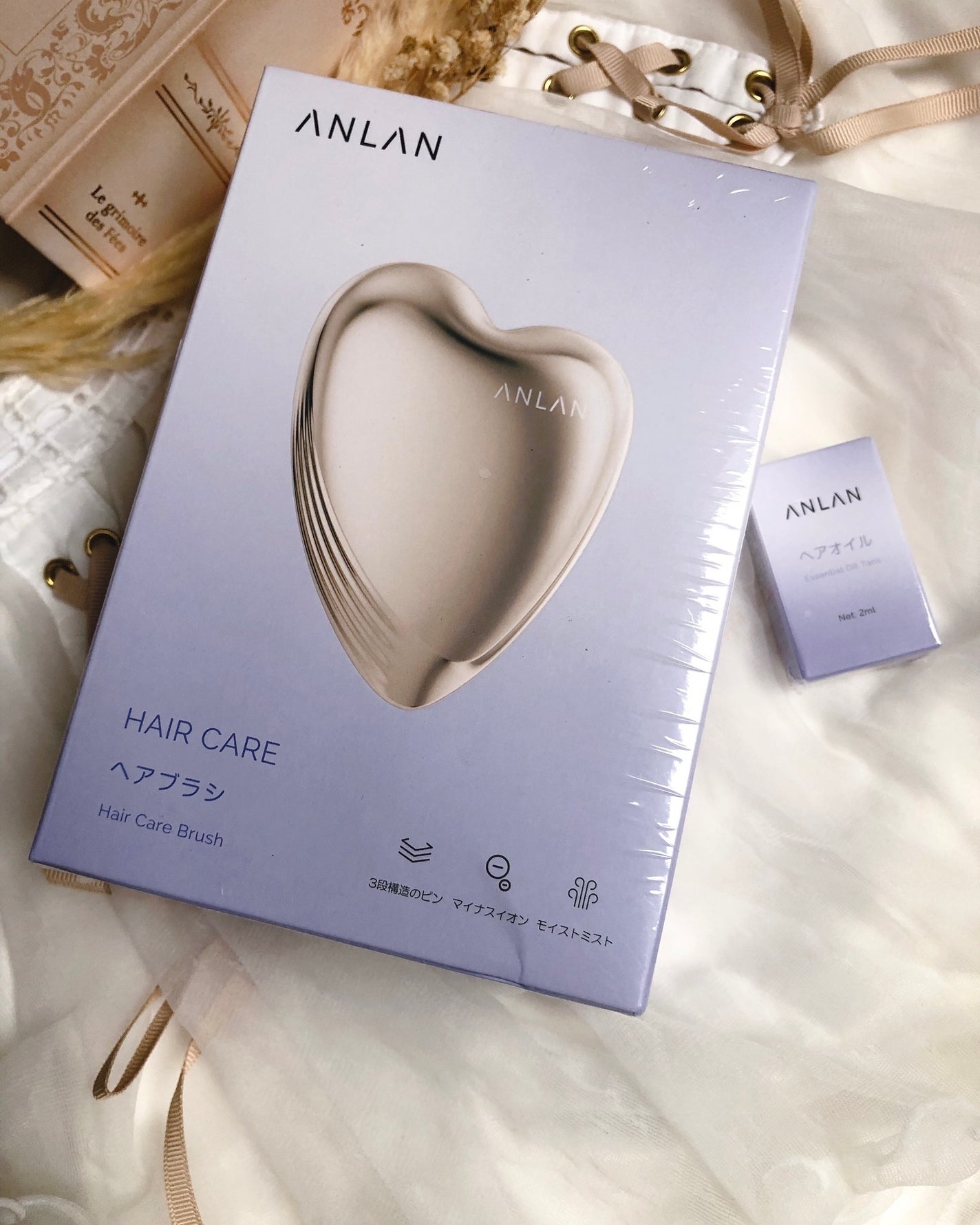 グロウケアブラシ/ANLAN/ヘアブラシを使ったクチコミ(7枚目)