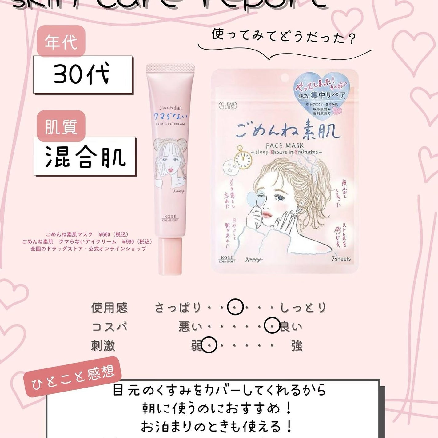 ごめんね素肌マスク/クリアターン/シートマスク・パックを使ったクチコミ(4枚目)