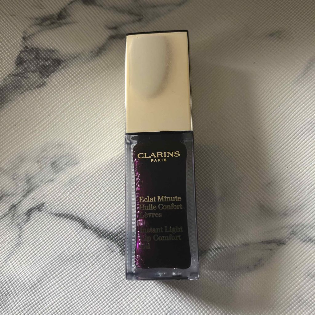 コンフォート リップオイル  08 blackberry/CLARINS/リップグロスを使ったクチコミ（1枚目）
