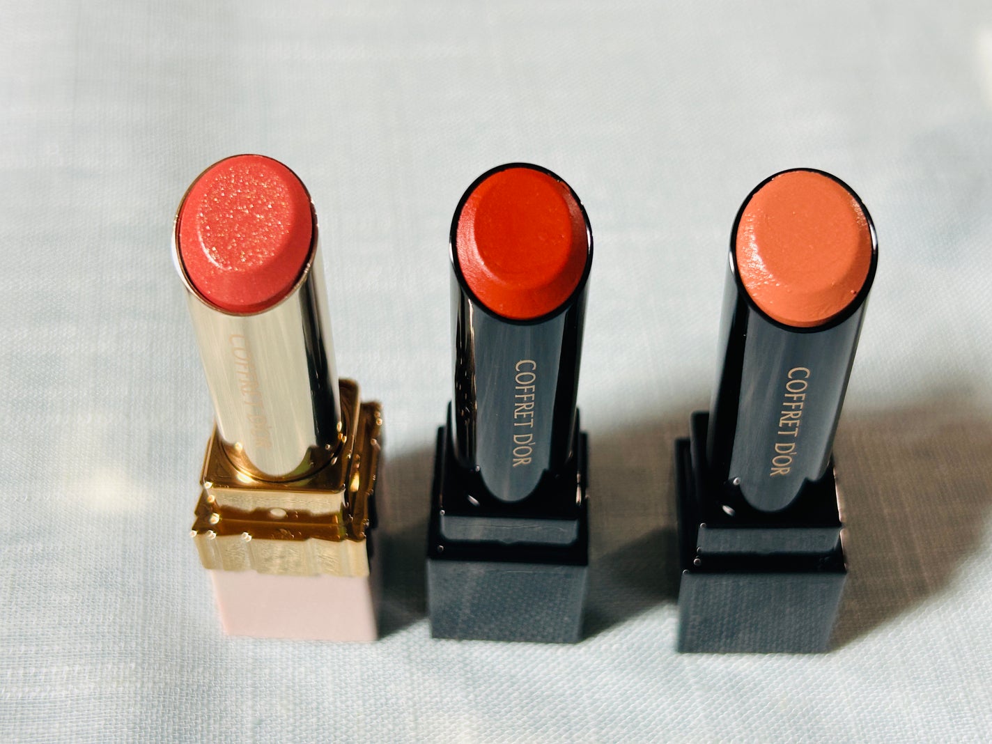 ピュアリーステイルージュ/コフレドール/口紅を使ったクチコミ(3枚目)