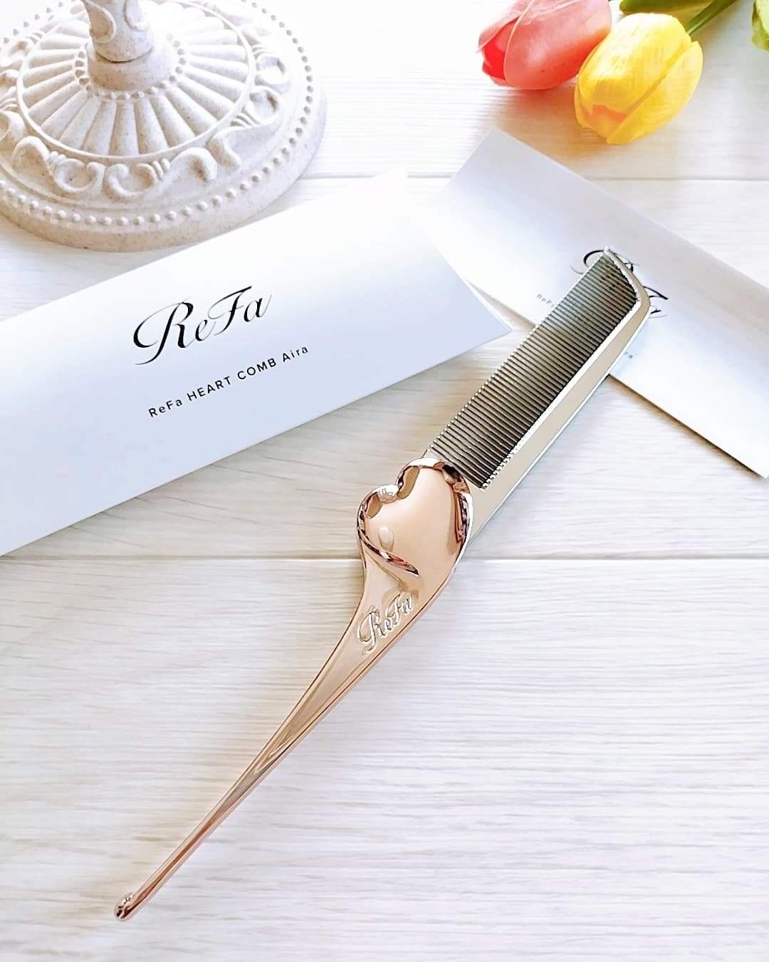 ReFa HEART COMB Aira/ReFa/ヘアコームを使ったクチコミ（2枚目）