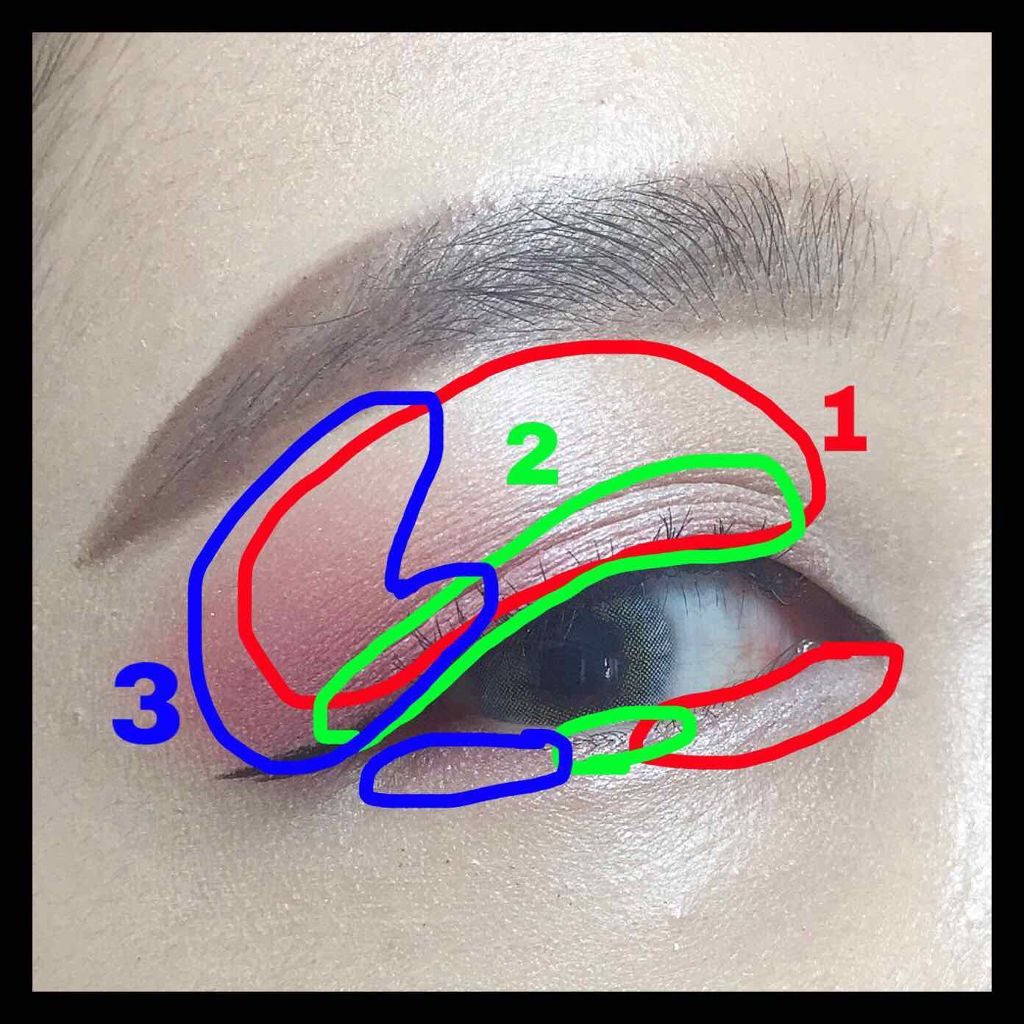 アイカラーパレット/ティアラガール/アイシャドウパレットを使ったクチコミ(3枚目)