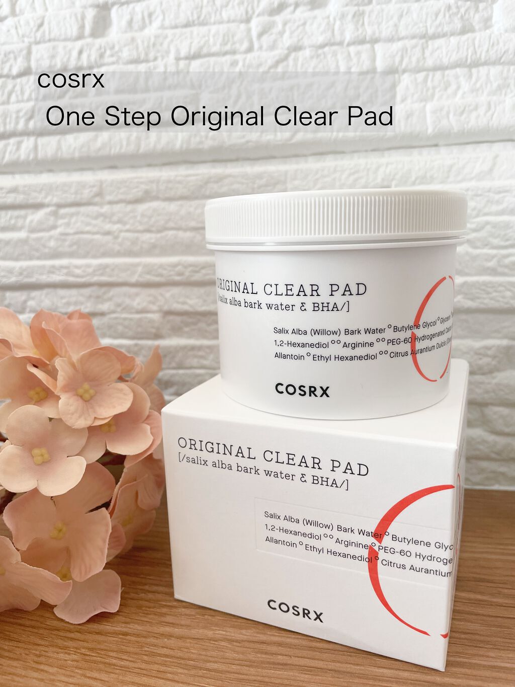 ワンステップオリジナルクリアパッド/COSRX/トナーパッドを使ったクチコミ（1枚目）