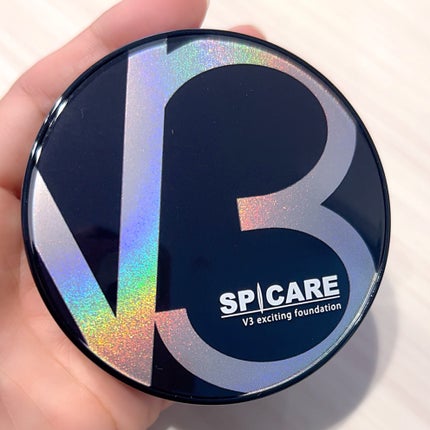 V3 エキサイティングファンデーション/SPICARE/クッションファンデーションを使ったクチコミ(2枚目)