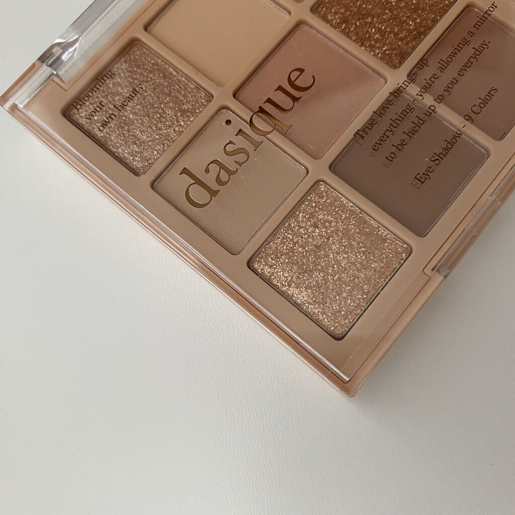 シャドウパレット/dasique/アイシャドウパレットを使ったクチコミ（3枚目）