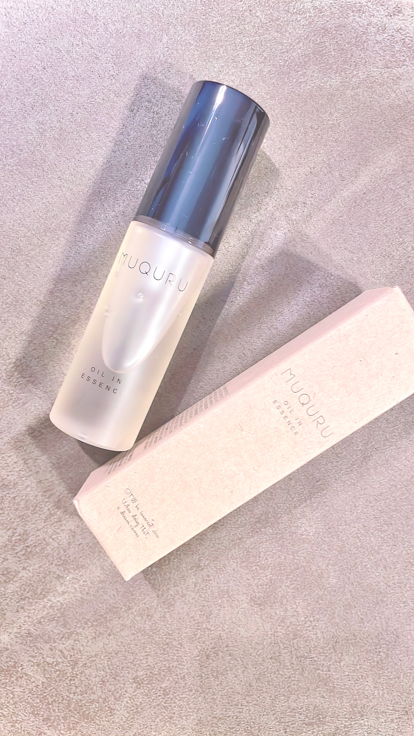 オイルインエッセンス/MUQURU/ブースター・導入液を使ったクチコミ(1枚目)
