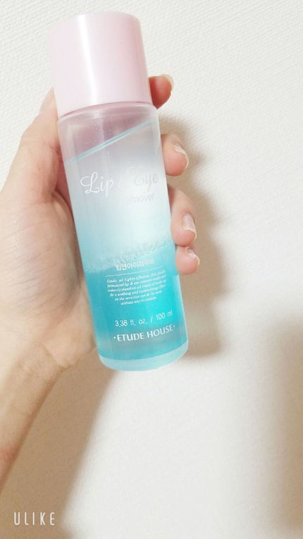 リップ&アイメイクリムーバー/ETUDE/ポイントメイクリムーバーを使ったクチコミ(1枚目)