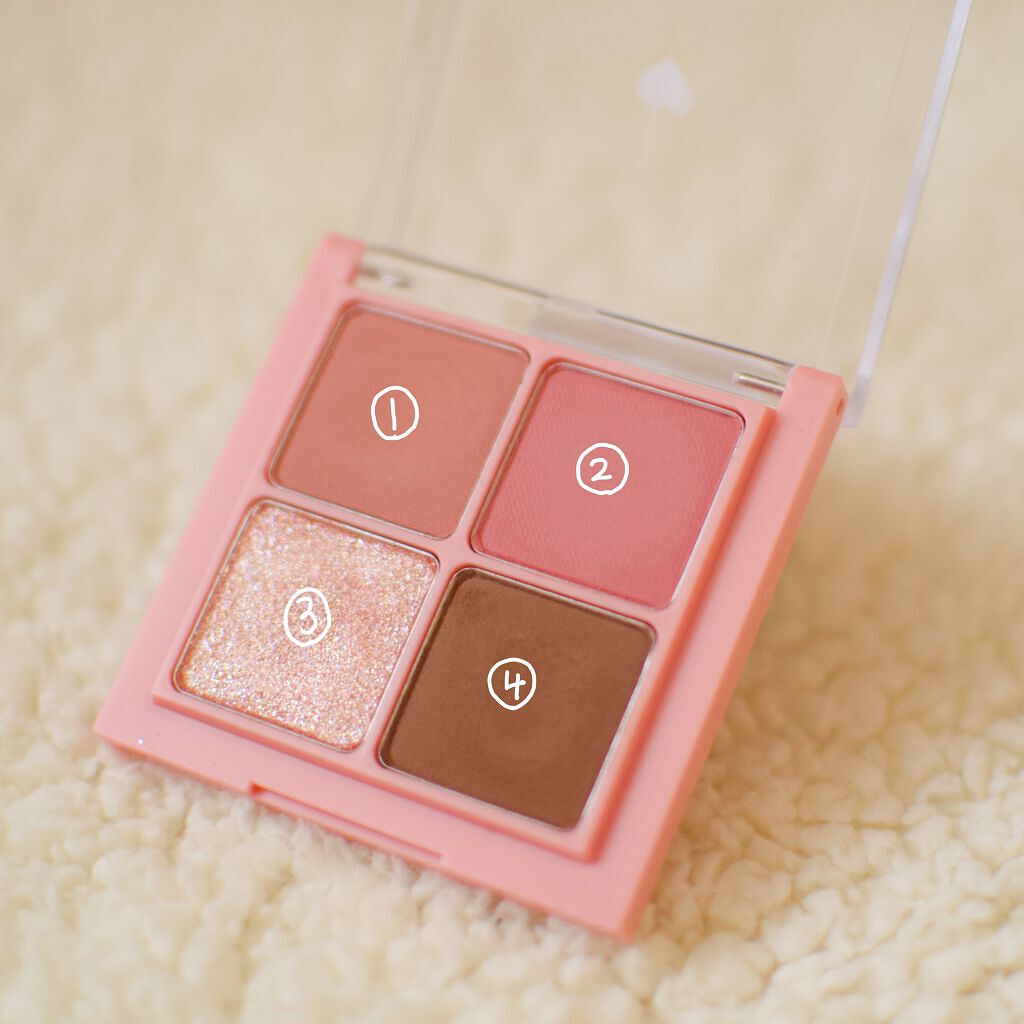 ベターザンアイズ/rom&nd/アイシャドウパレットを使ったクチコミ(3枚目)