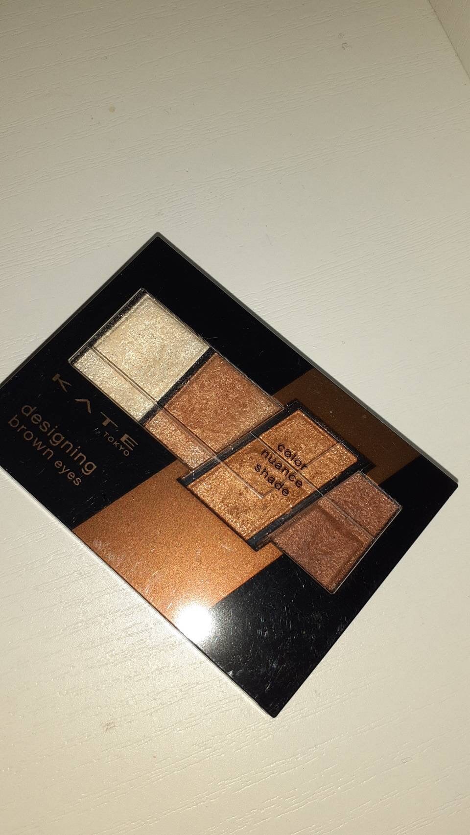 デザイニングブラウンアイズ/KATE/アイシャドウパレットを使ったクチコミ(1枚目)