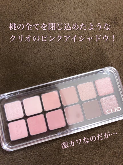 プロ アイ パレット エアー/CLIO/アイシャドウパレットを使ったクチコミ(1枚目)