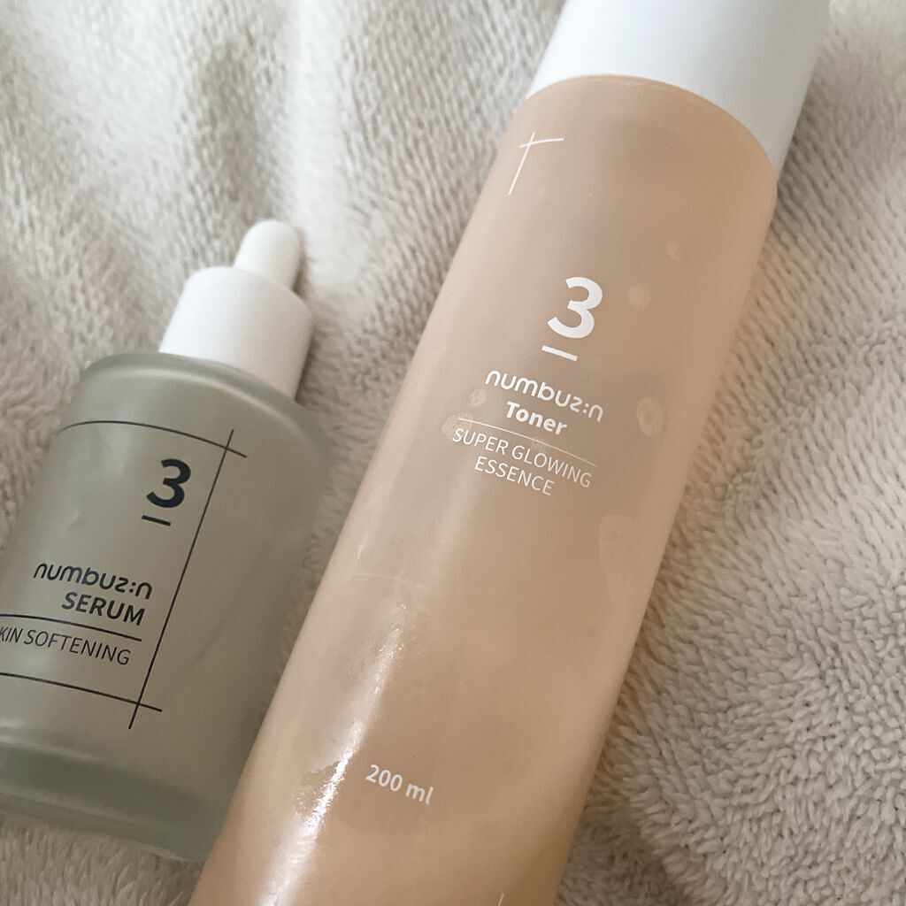 3番 すべすべキメケアセラム/numbuzin/美容液を使ったクチコミ(1枚目)
