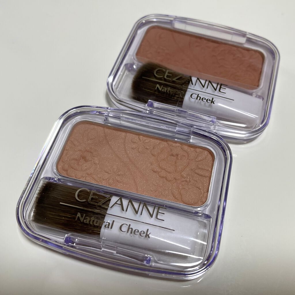 ナチュラル チークN/CEZANNE/パウダーチークを使ったクチコミ（2枚目）