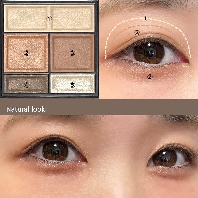 ワンダー スウィート アイシャドウ ソフトマット/リンメル ロンドン/アイシャドウパレットを使ったクチコミ（3枚目）