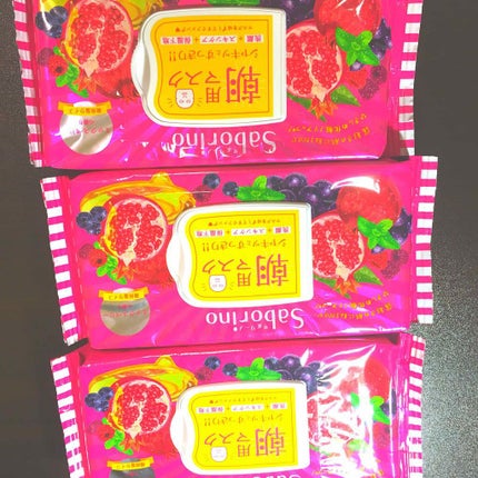 目ざまシート 完熟果実の高保湿タイプ/サボリーノ/シートマスク・パックを使ったクチコミ(1枚目)