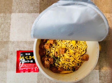 ロカボNOODLESおいしさプラス/明星食品/低糖質食品を使ったクチコミ(3枚目)