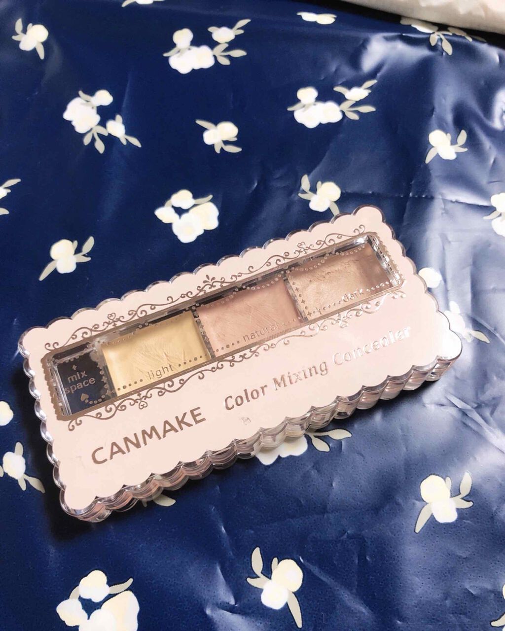 カラーミキシングコンシーラー/キャンメイク/パレットコンシーラーを使ったクチコミ(1枚目)