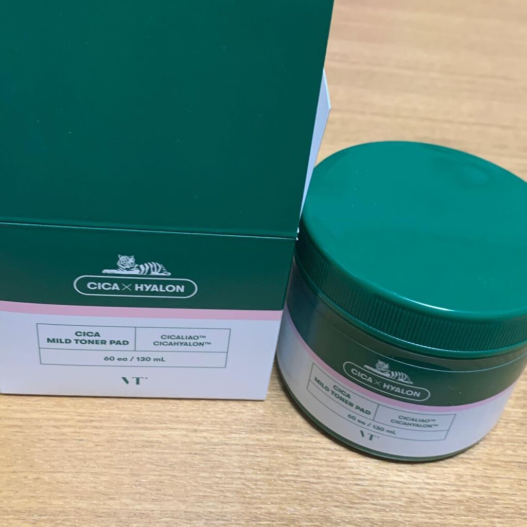 CICA マイルドトナーパッド/VT/トナーパッドを使ったクチコミ(2枚目)