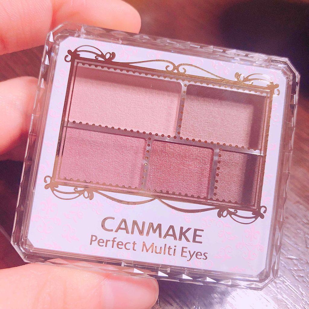パーフェクトマルチアイズ/キャンメイク/アイシャドウパレットを使ったクチコミ(1枚目)