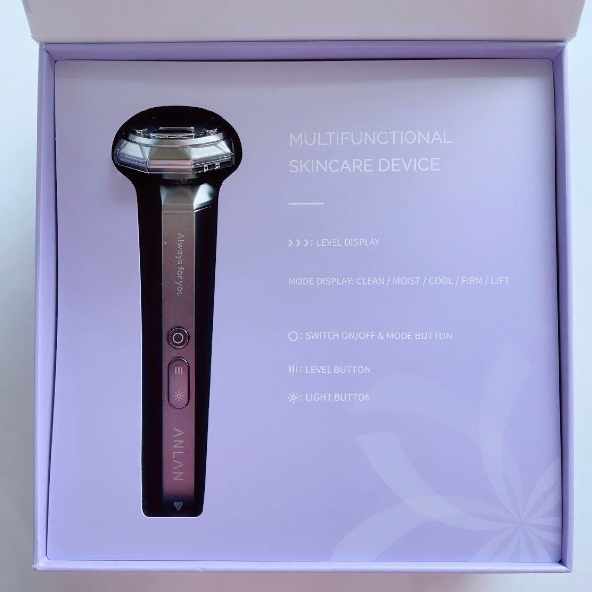 RF温冷美顔器/ANLAN/美顔器・マッサージを使ったクチコミ(2枚目)