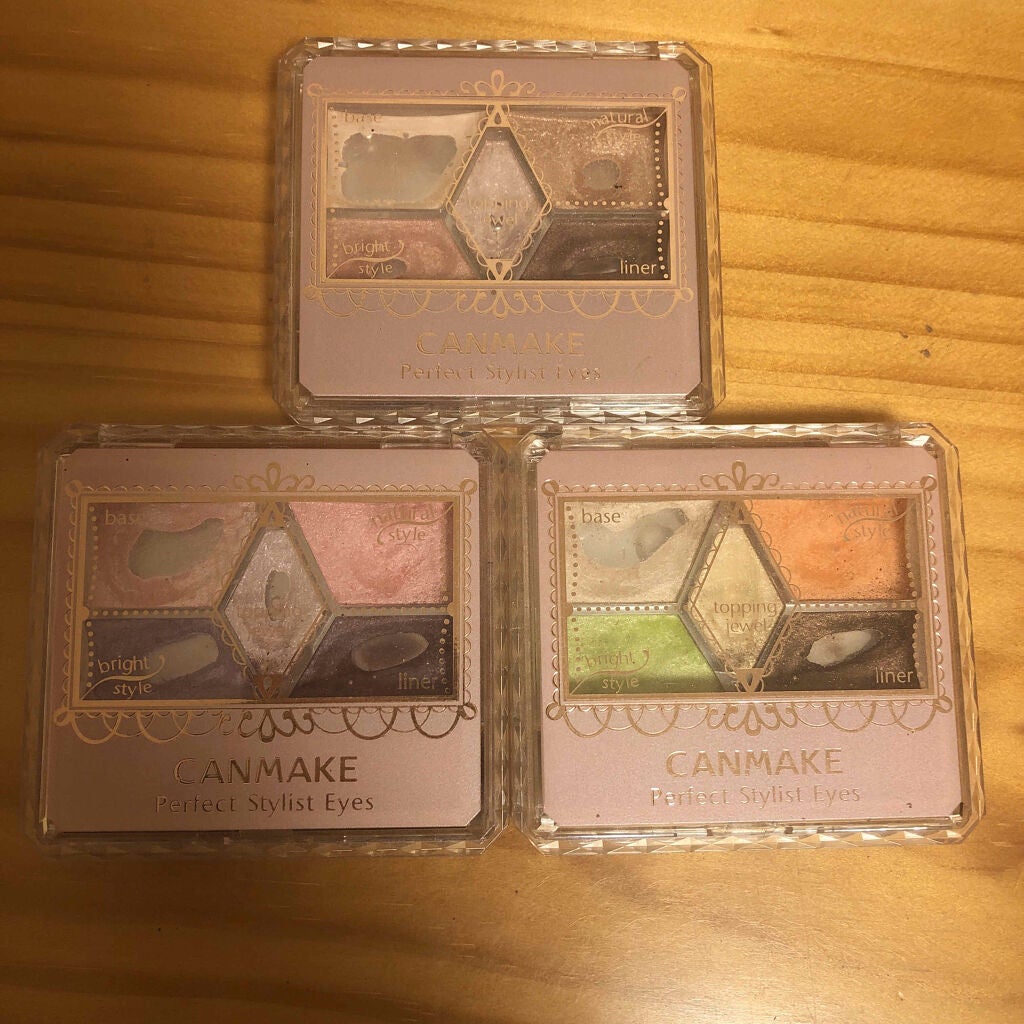 【旧品】パーフェクトスタイリストアイズ/キャンメイク/アイシャドウパレットを使ったクチコミ(1枚目)