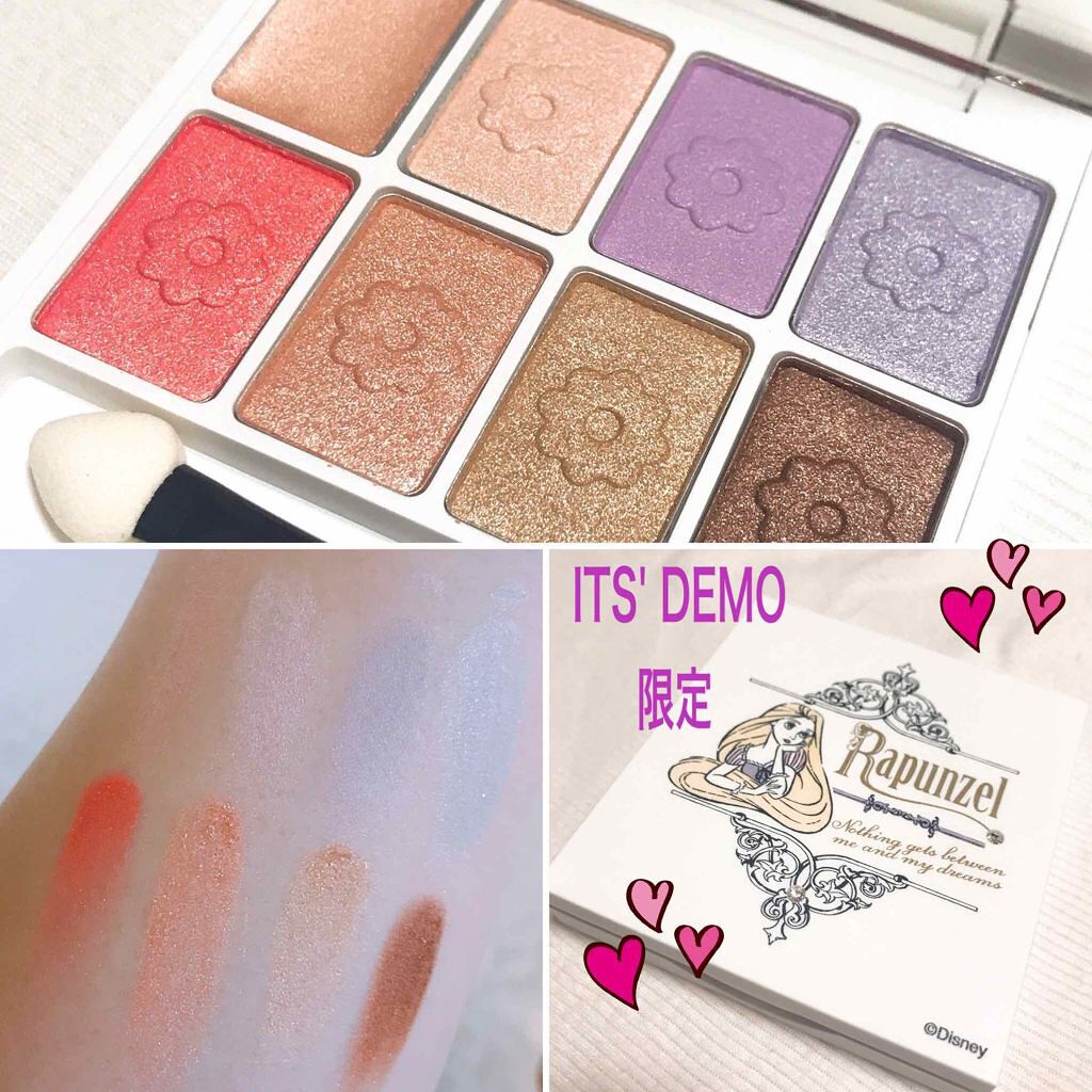 DEMOプチアイシャドウパレット/IT'S DEMO/アイシャドウパレットを使ったクチコミ(1枚目)