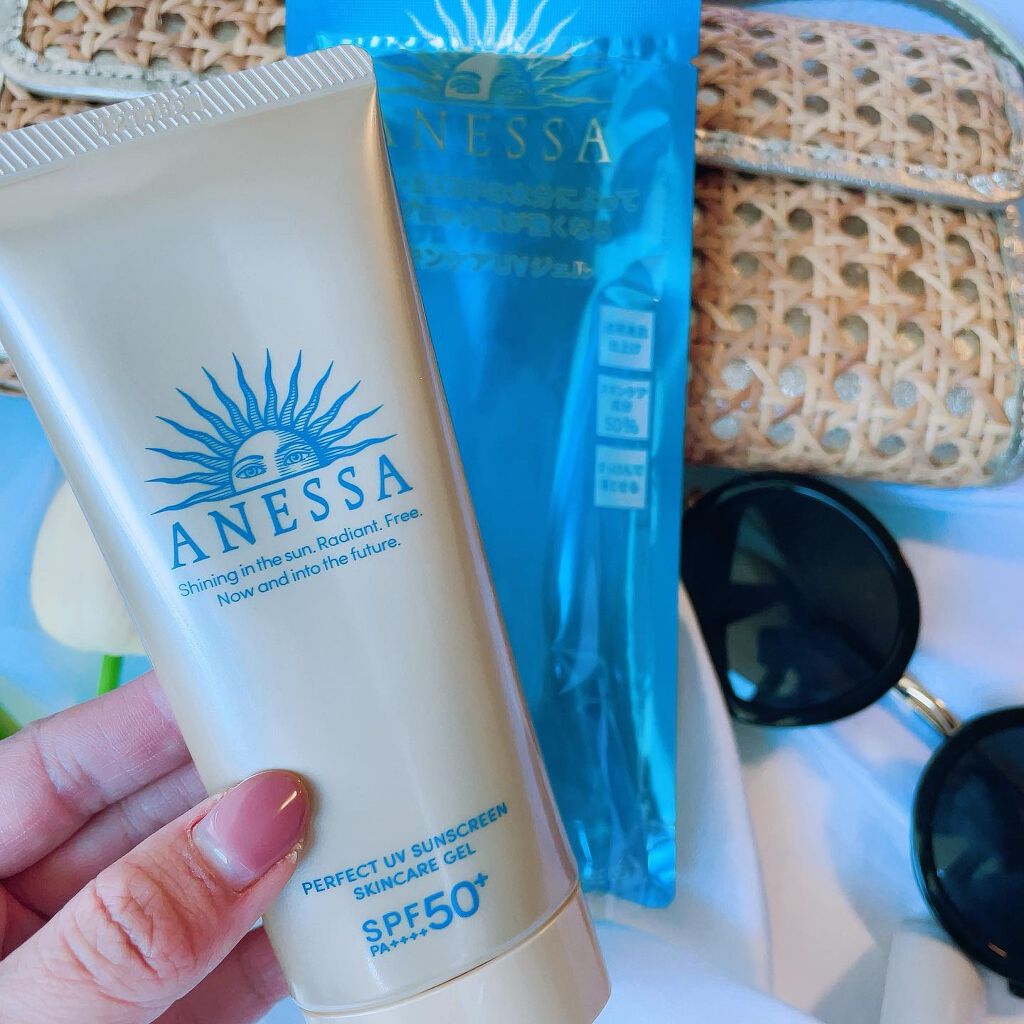 パーフェクトUV スキンケアジェル N/アネッサ/日焼け止め・UVケアを使ったクチコミ(2枚目)