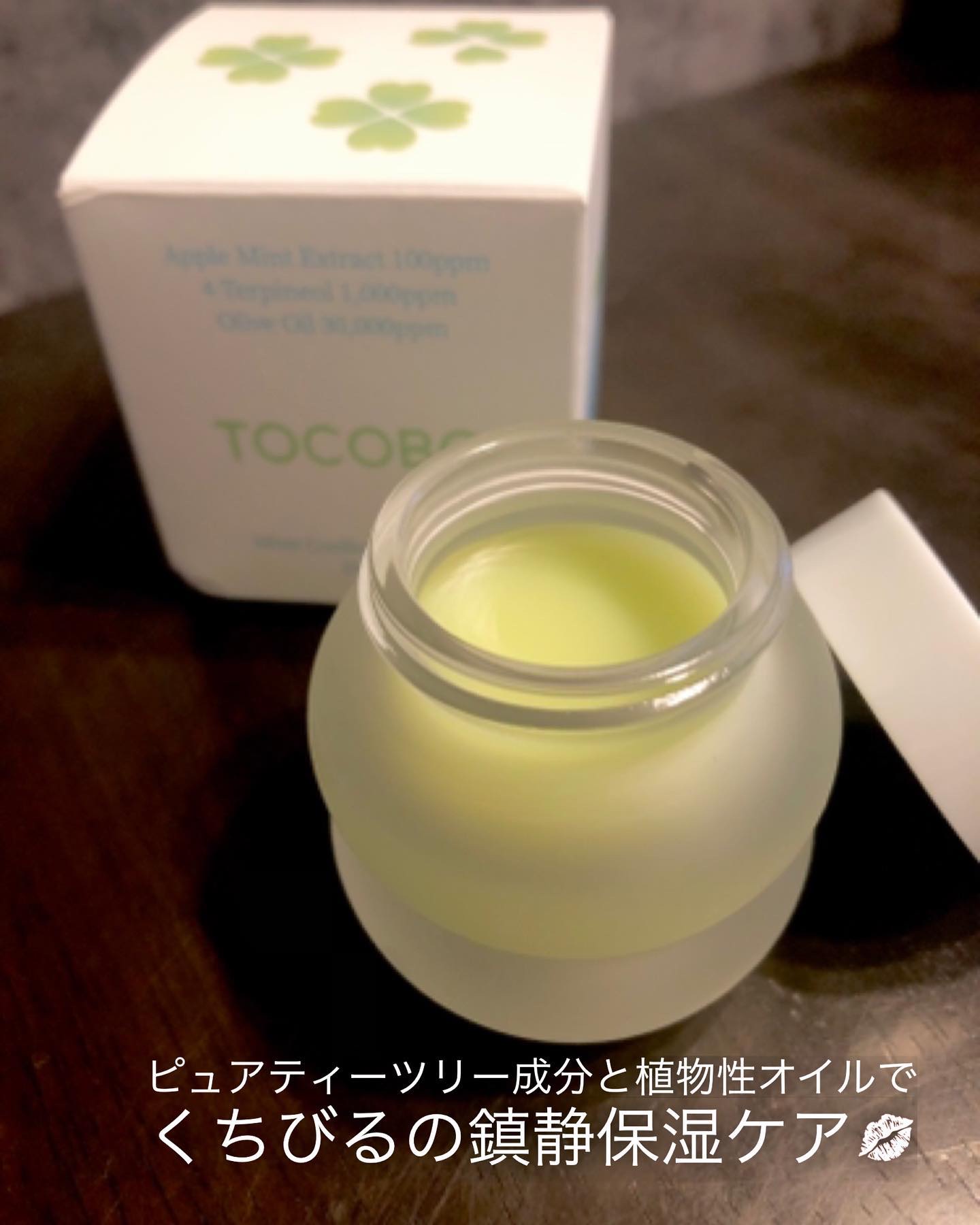 ミントクーリングリップマスク/TOCOBO/リップマスクを使ったクチコミ（2枚目）