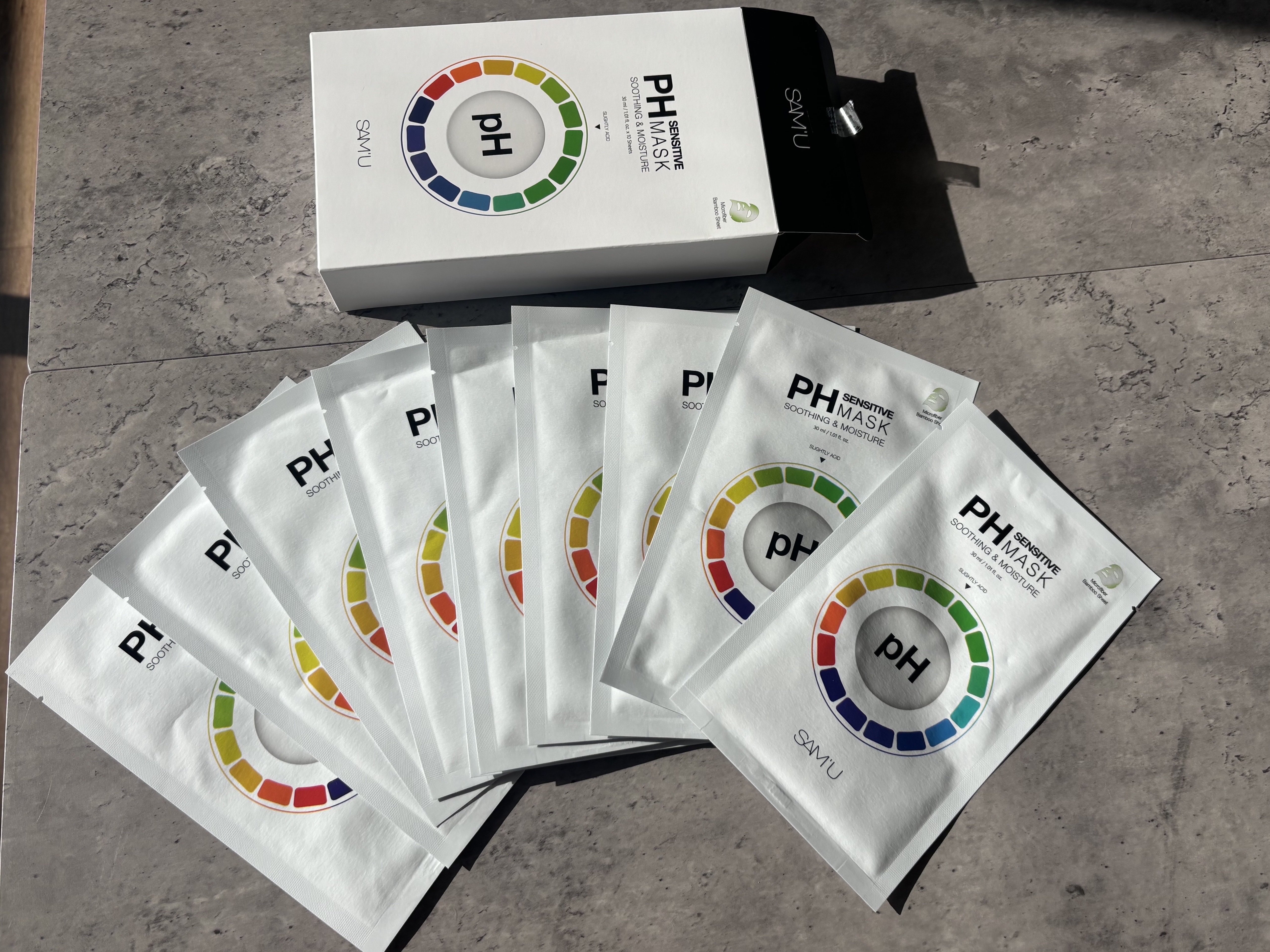PHセンシティブマスクスージング＆モイスト/SAM'U/シートマスク・パックを使ったクチコミ（1枚目）