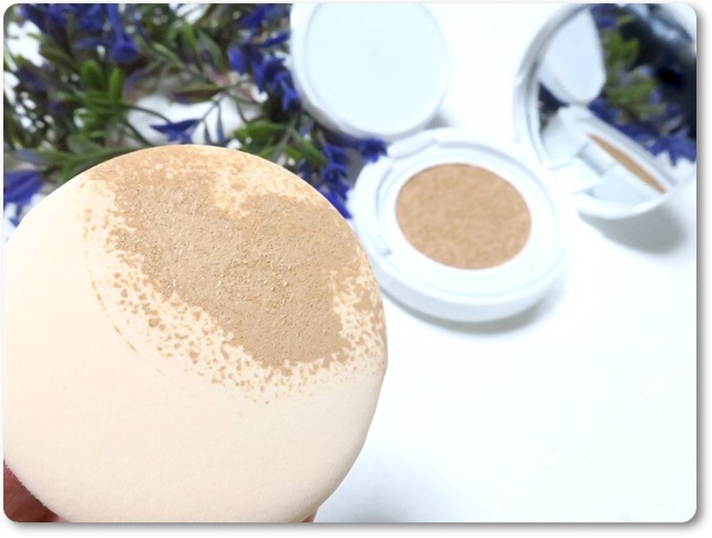 オーガニッククッションコンパクト/アクア・アクア/クッションファンデーションを使ったクチコミ（1枚目）