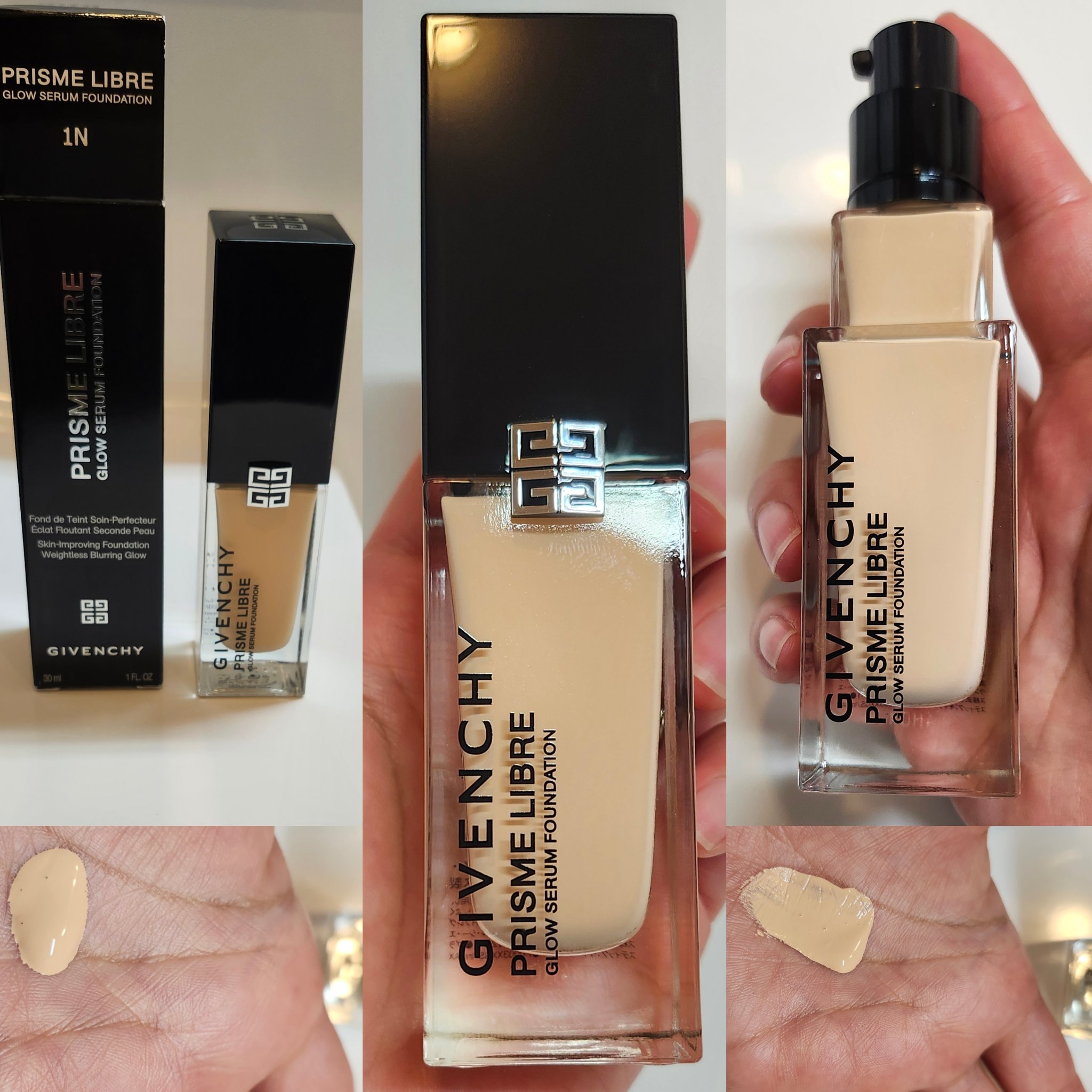 プリズム･リーブル･グロウ･セラム･ ファンデーション/GIVENCHY/リキッドファンデーションを使ったクチコミ（1枚目）