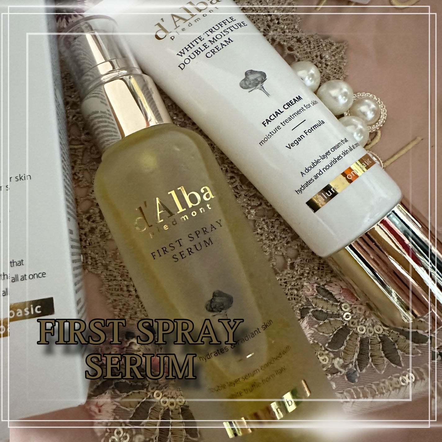 ホワイトトリュフダブルモイスチャークリーム/ダルバ/フェイスクリームを使ったクチコミ(5枚目)