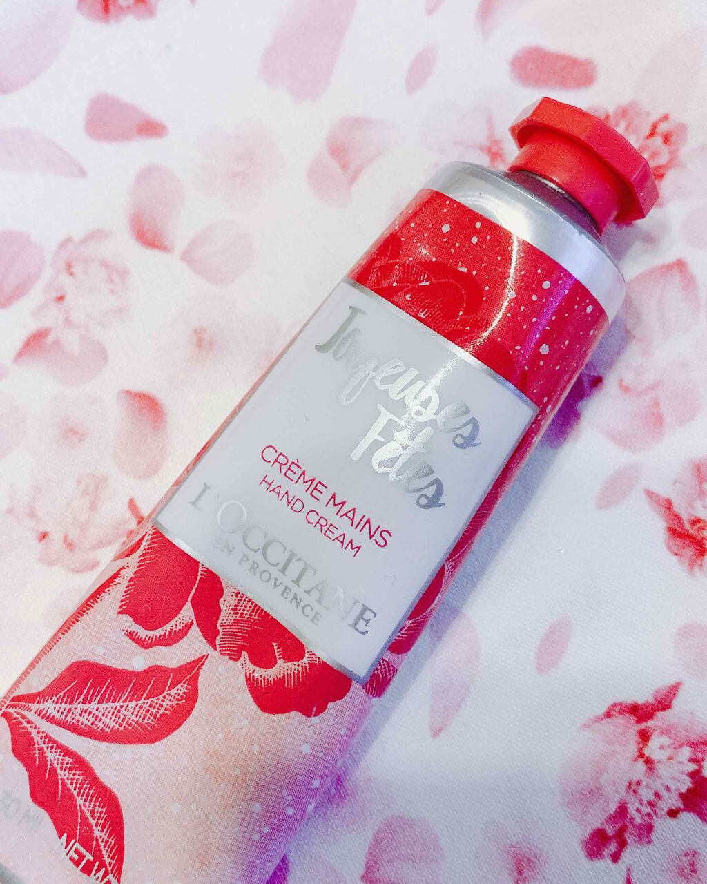 フランボワーズフリジア ハンドクリーム L'OCCITANE