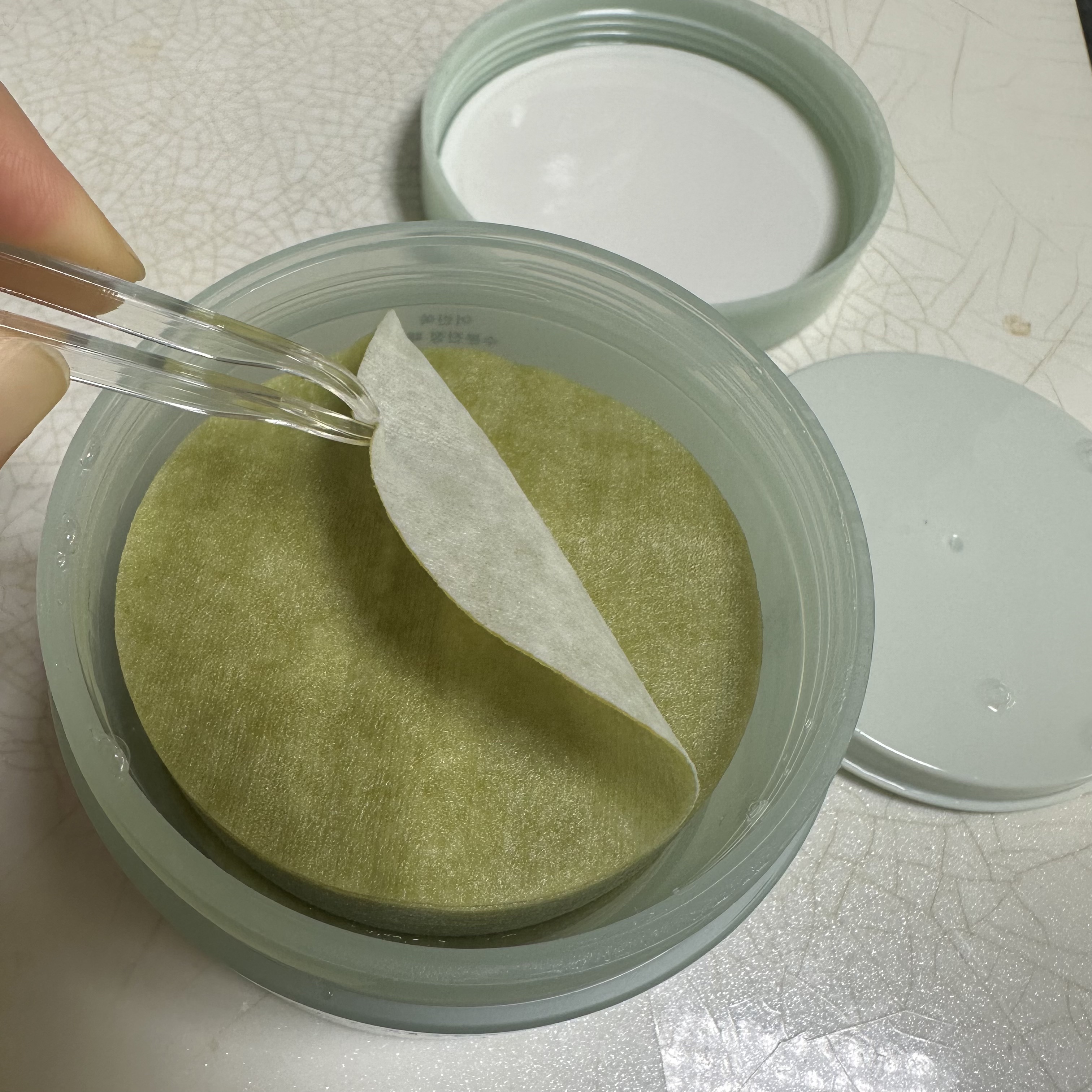 ピュアアルテミシアカーミングパッド/HANYUL(ハンユル)/トナーパッドを使ったクチコミ（1枚目）