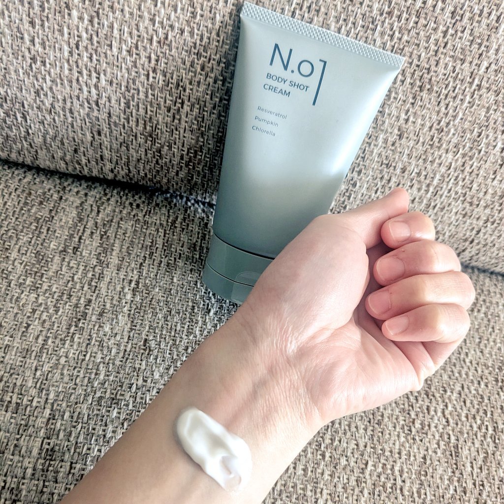 N.01 BODY SHOT CREAM/コジット/ボディクリームを使ったクチコミ（3枚目）