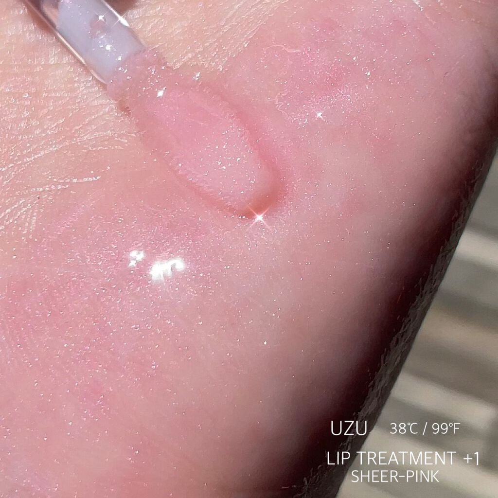 38°C / 99°F リップトリートメント (リップ美容液)/UZU BY FLOWFUSHI/リップケアを使ったクチコミ(2枚目)