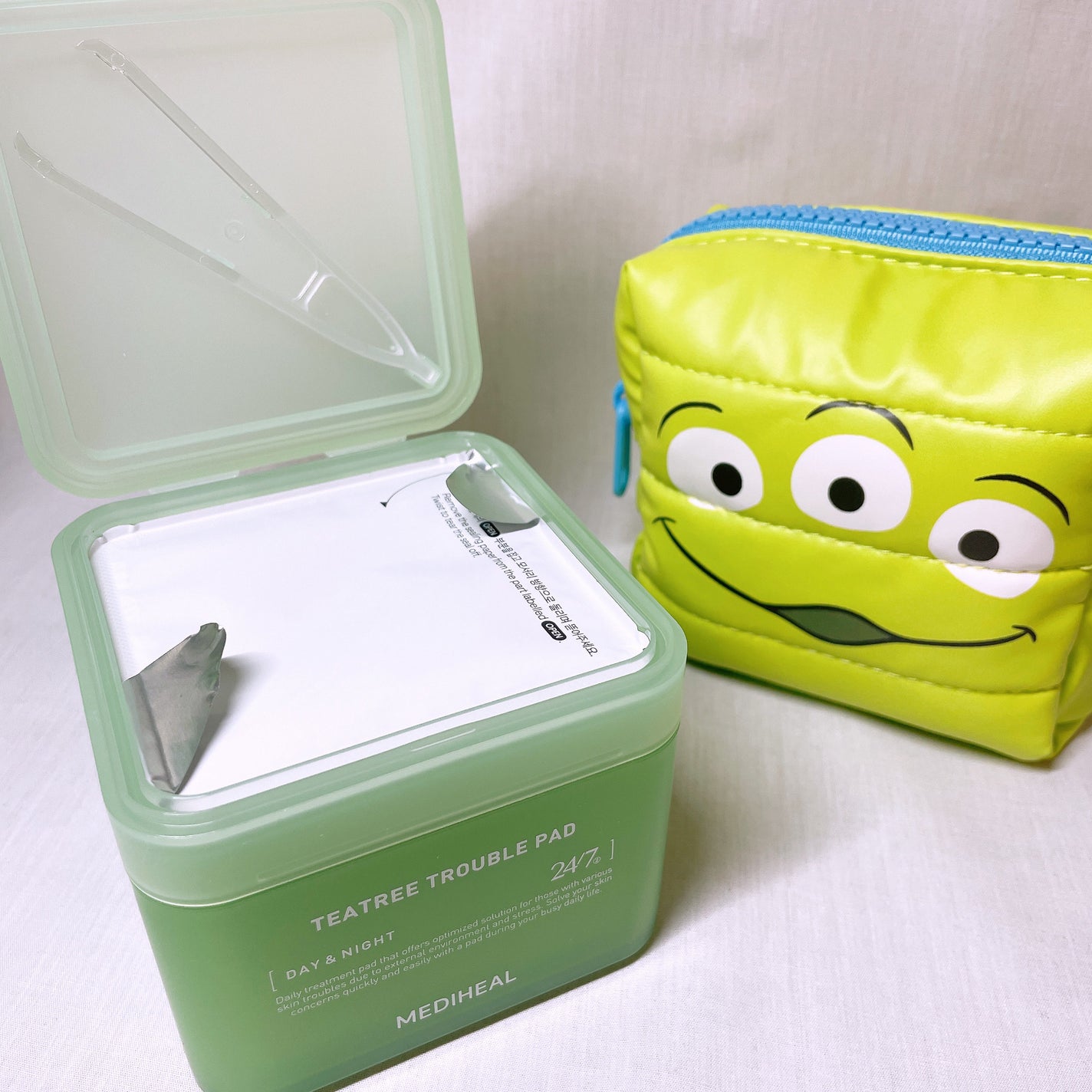 ティーツリー トラブルパッド/MEDIHEAL/トナーパッドを使ったクチコミ(3枚目)
