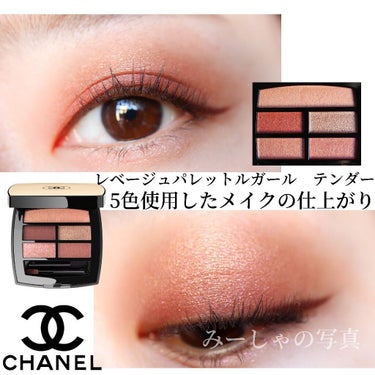 レ ベージュ パレット ルガール/CHANEL/アイシャドウパレットを使ったクチコミ（4枚目）