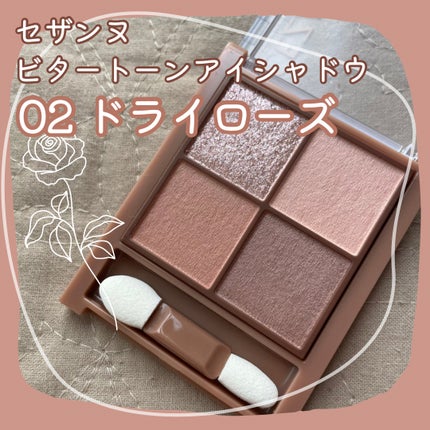 ビタートーンアイシャドウ/CEZANNE/パウダーアイシャドウを使ったクチコミ(1枚目)