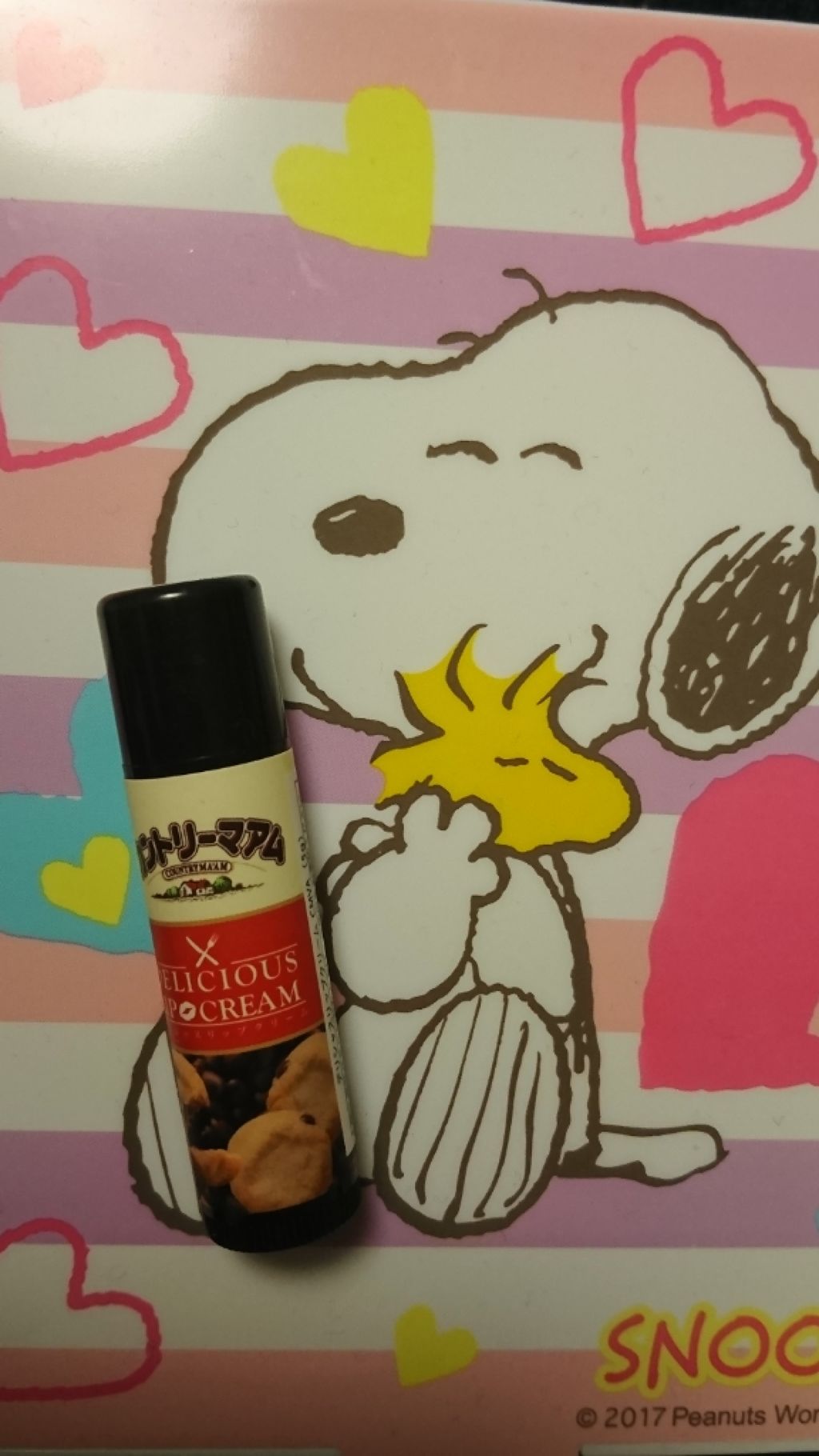 デリシャスリップクリーム カントリーマアムの香り/デリシャスリップクリーム/リップクリームを使ったクチコミ（1枚目）