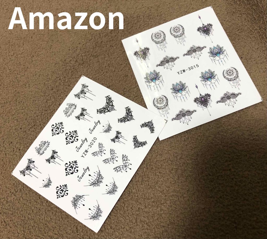 ウォーターネイルシール/ネイルシールを使ったクチコミ（3枚目）